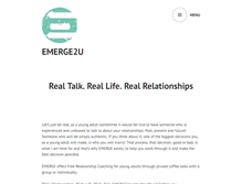 Tablet Screenshot of emerge2u.com